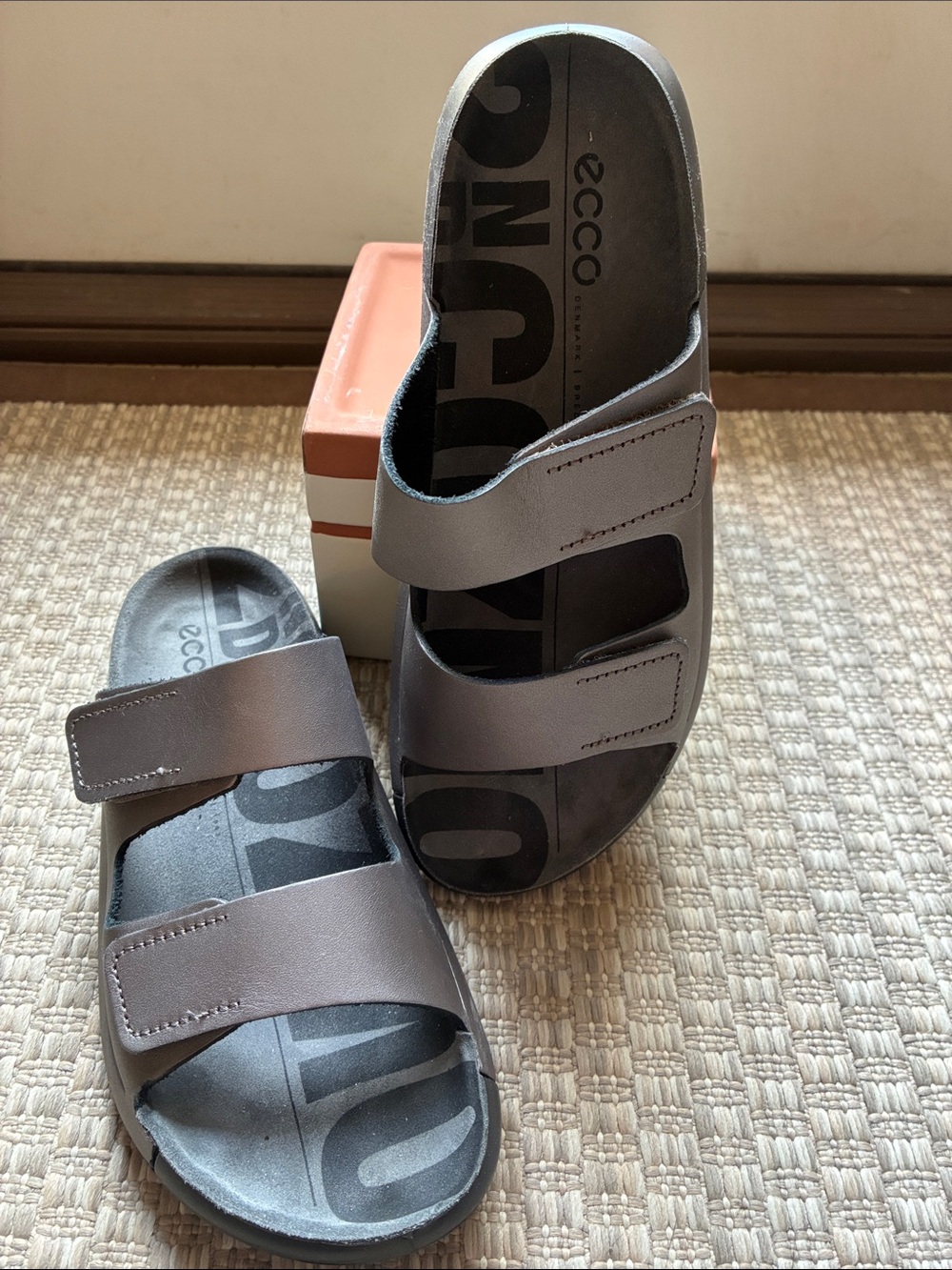 Ecco Women’s Cozmo Double-Strap Slide Sandals